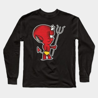 Lil' Devil Tattoo Design Long Sleeve T-Shirt